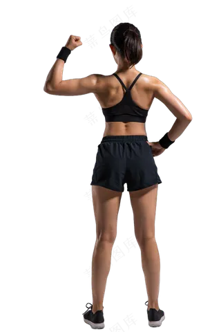 png免抠健美健身肌肉人物
