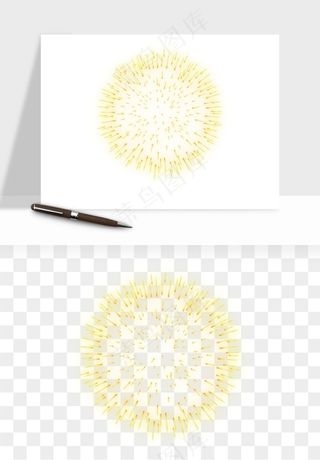 卡通烟花烟火礼花png免抠