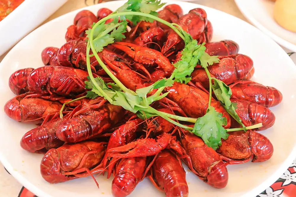 麻辣小龙虾美食图片
