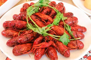 麻辣小龙虾美食图片