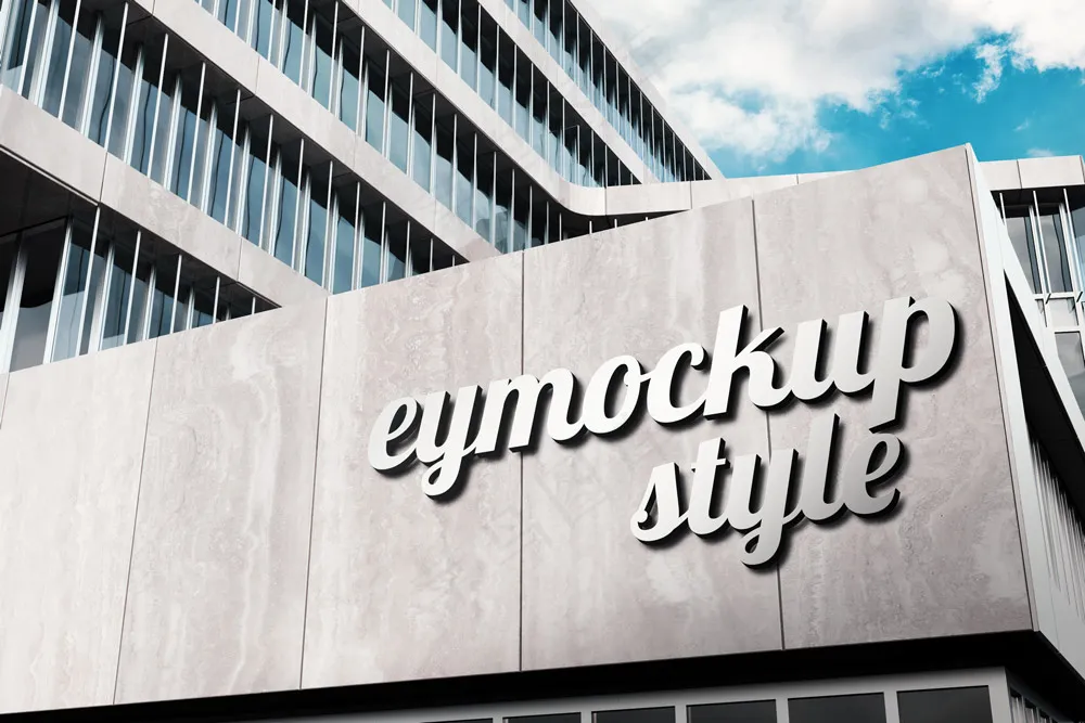 户外广告牌海报企业LOGO墙-113