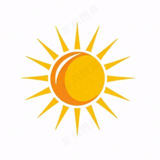 太阳天气卡通免抠