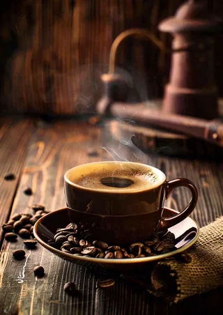 饮品咖啡饮料摄影图