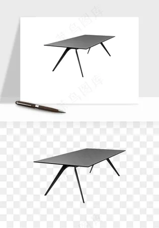 现代时尚桌子家具png免抠
