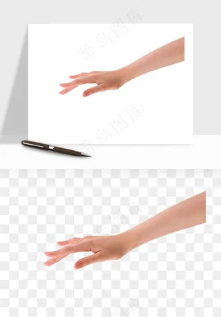 手势手部动作手指png免抠