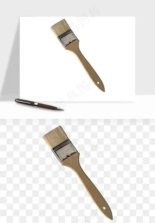 油漆刷子粉刷png免抠
