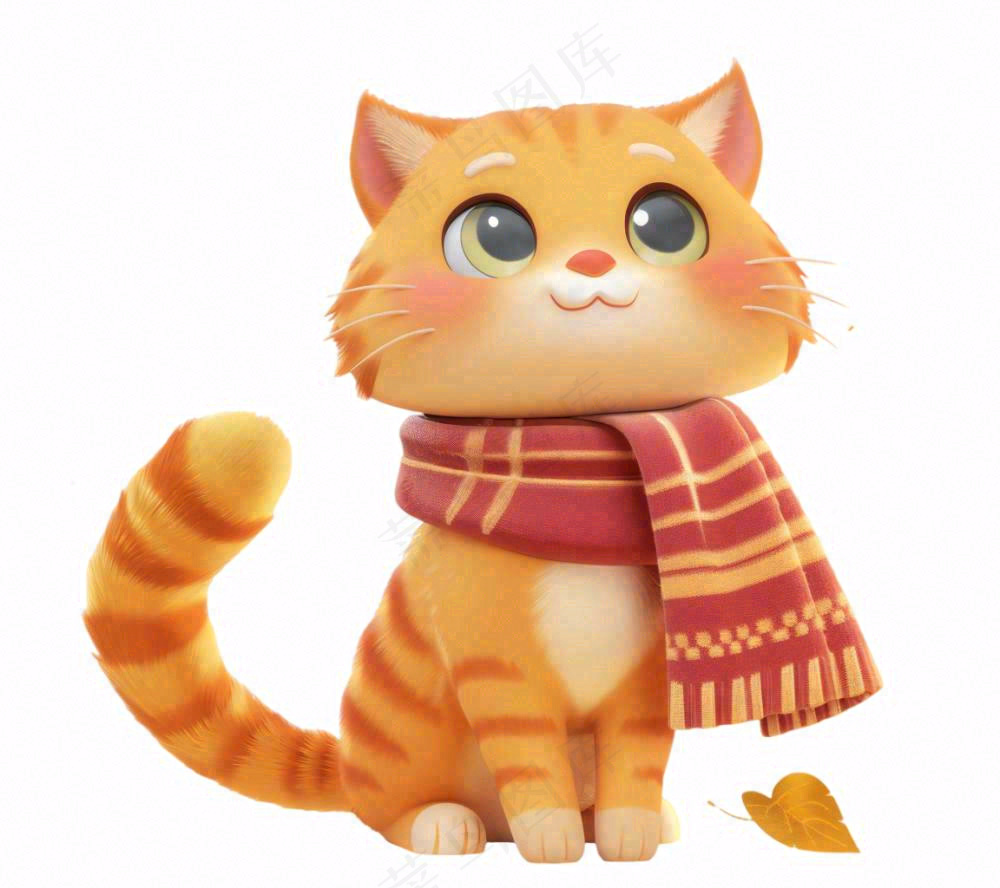 小猫猫咪宠物动物卡通插画免抠