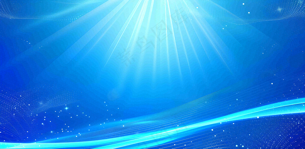 深蓝色科技背景