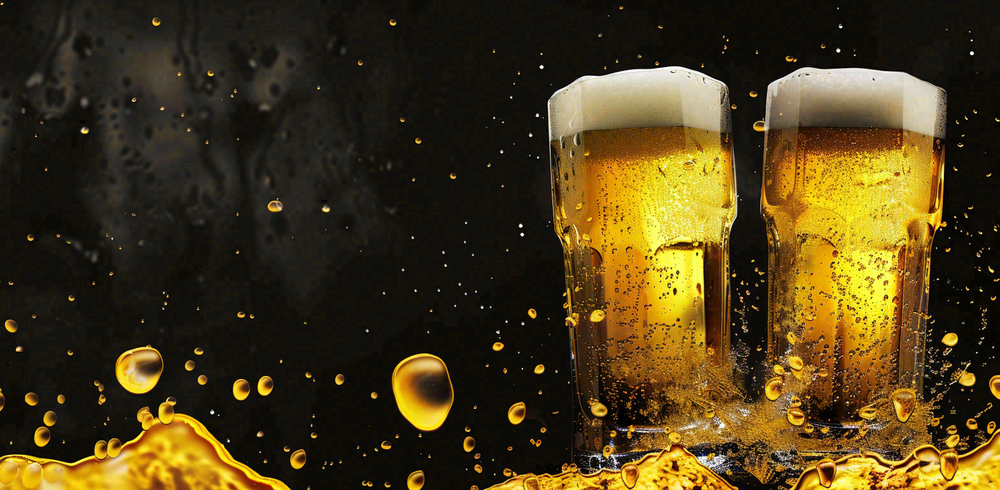 饮品啤酒饮料背景