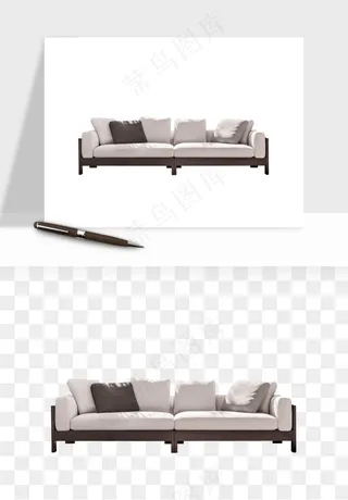 现代沙发家具png免抠