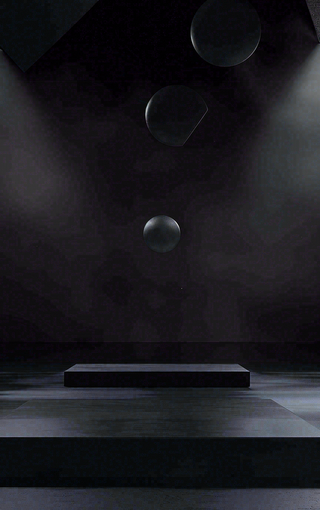 数码科技线光几何背景