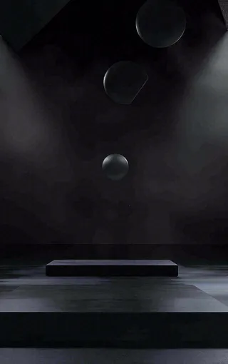 数码科技线光几何背景