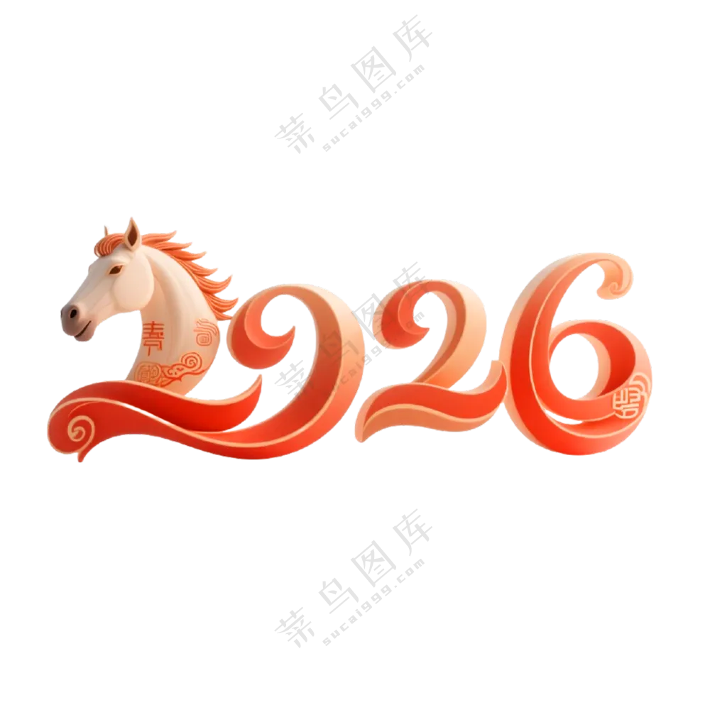 马年2026艺术字16