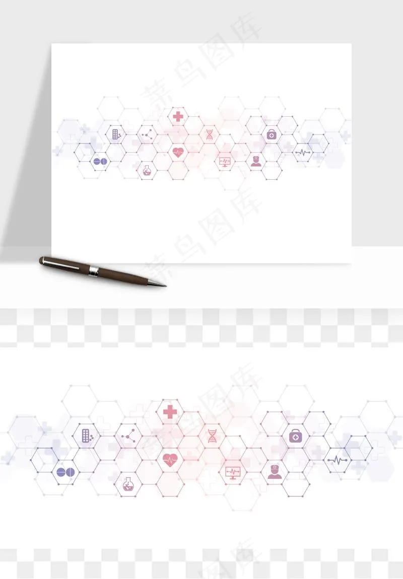 科技几何点线数字装饰png免抠