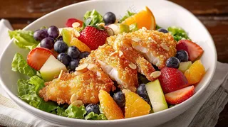 水果沙拉美味摄影果肉果盘新鲜美食