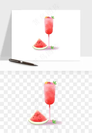 冷饮品果汁饮料png免抠图