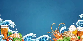 中餐美食食物背景