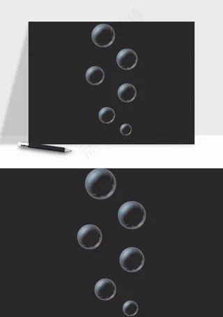 雨水雨滴水珠下雨元素png免抠