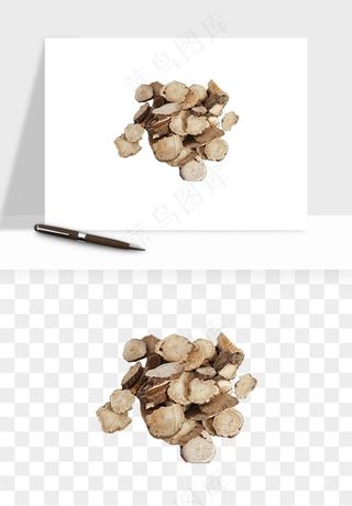 中药养生药材png免抠