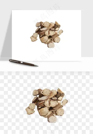 中药养生药材png免抠