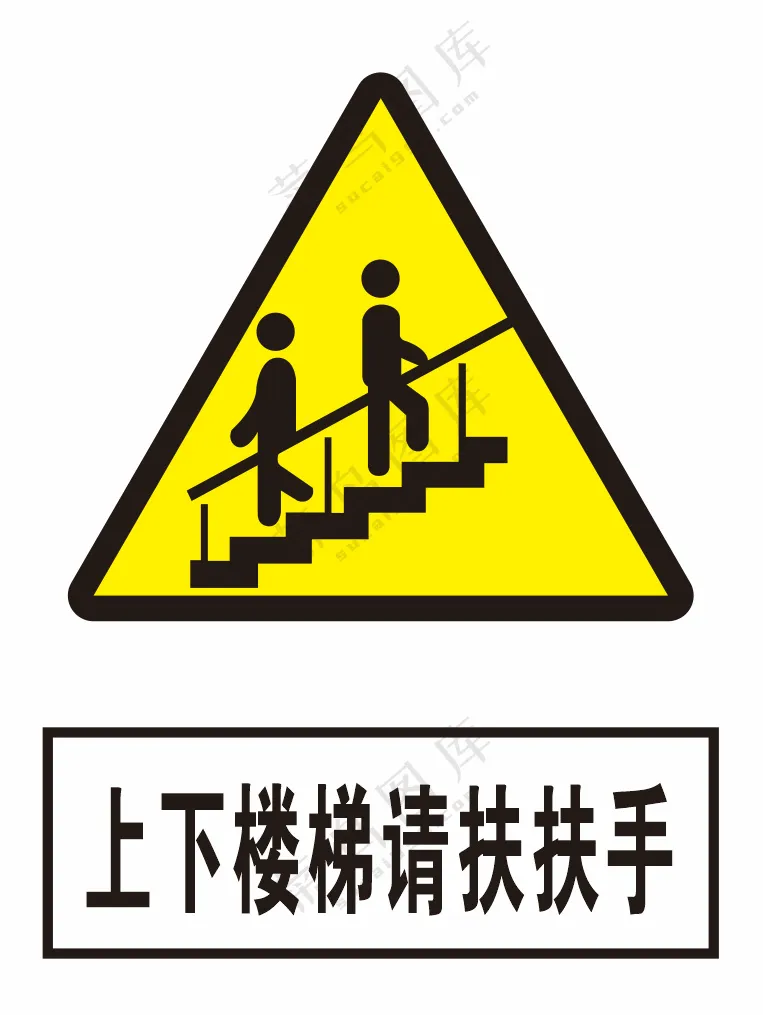 上下楼梯请扶扶手