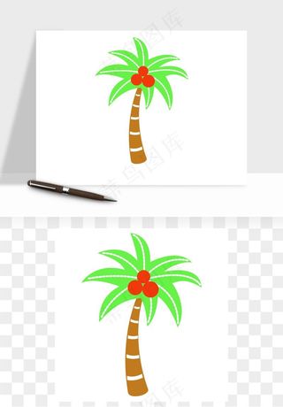 沙滩游泳度假休闲png免抠