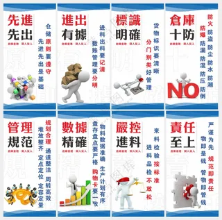 仓储管理制度宣传展板海报