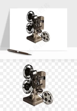 电影黑胶胶片元素png免抠