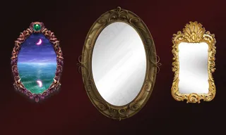 经典复古色欧美镜子元素合集