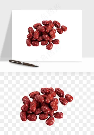 红枣大枣png免抠