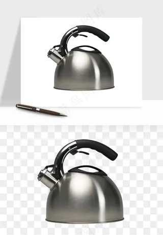 开水壶png免抠