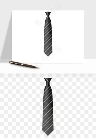 卡通领带png免抠