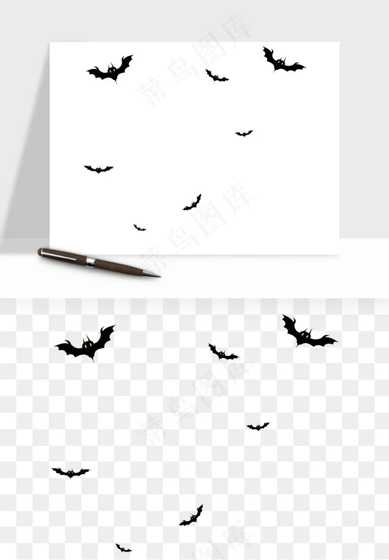 卡通蝙蝠png免抠