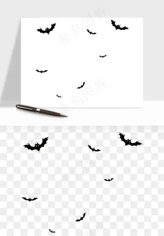 卡通蝙蝠png免抠