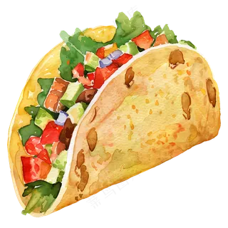 免抠一个美味的卡通塔克