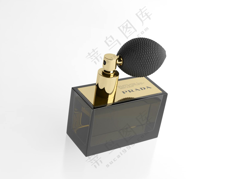 C4D香水化妆品瓶子产品包装玻璃瓶3D模型 fbx/obj -22
