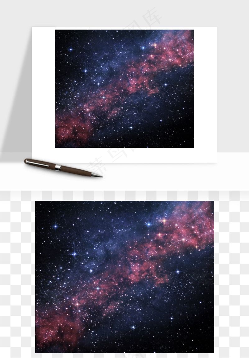 科幻星空宇宙银河系背景