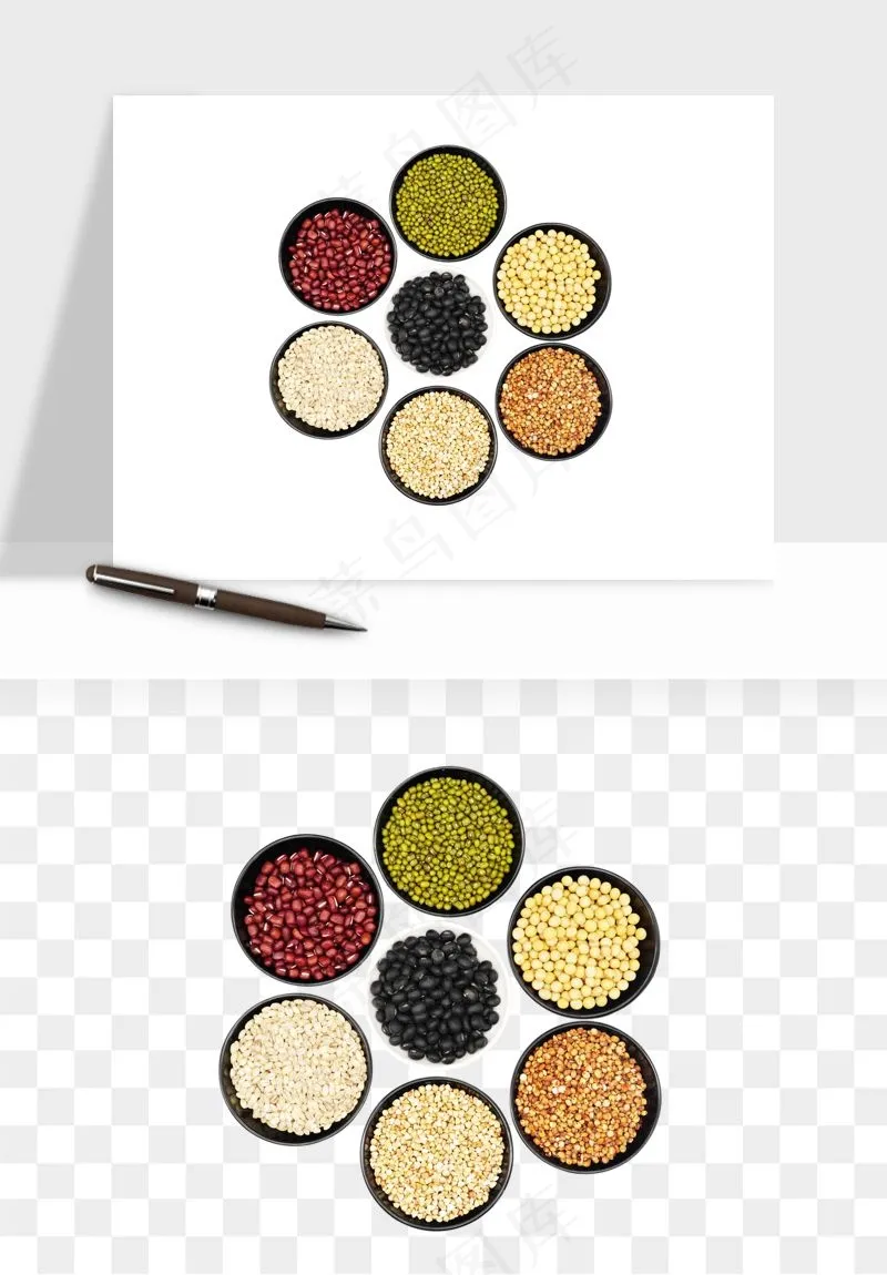 五谷粮食大豆png免抠图