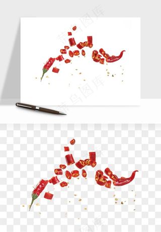 红辣椒尖椒png免抠