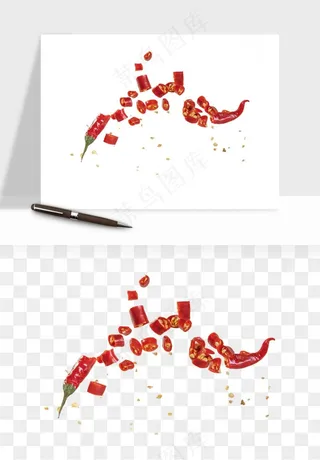 红辣椒尖椒png免抠