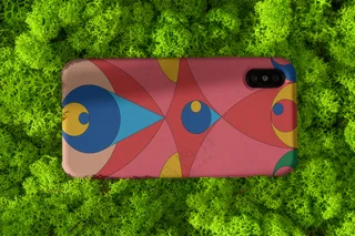 iPhoneX文创手机壳样机手机壳印花贴图样机-7