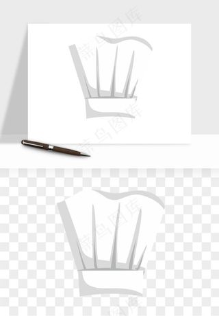 卡通厨师帽子png免抠