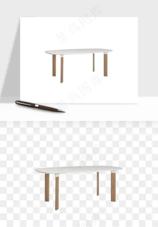现代时尚桌子家具png免抠