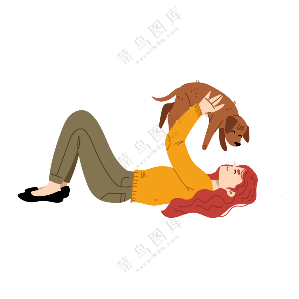 卡通宠物与人素材 (3)