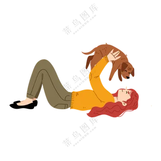 卡通宠物与人素材 (3)