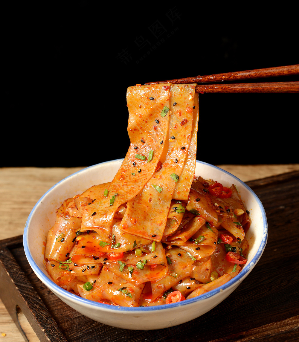 红油面皮图片