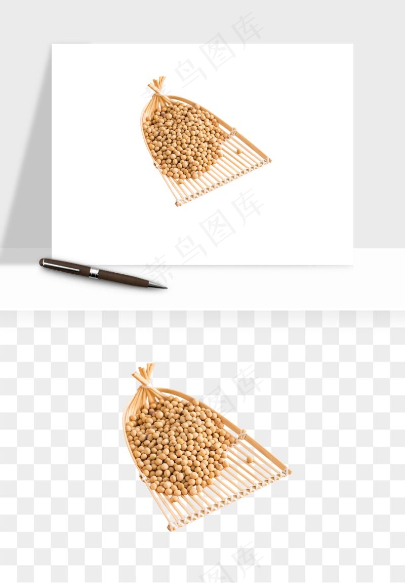 五谷粮食大豆png免抠图