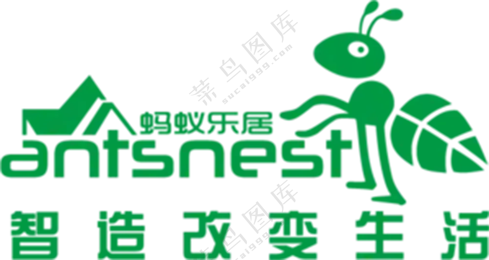 蚂蚁乐居标志图片