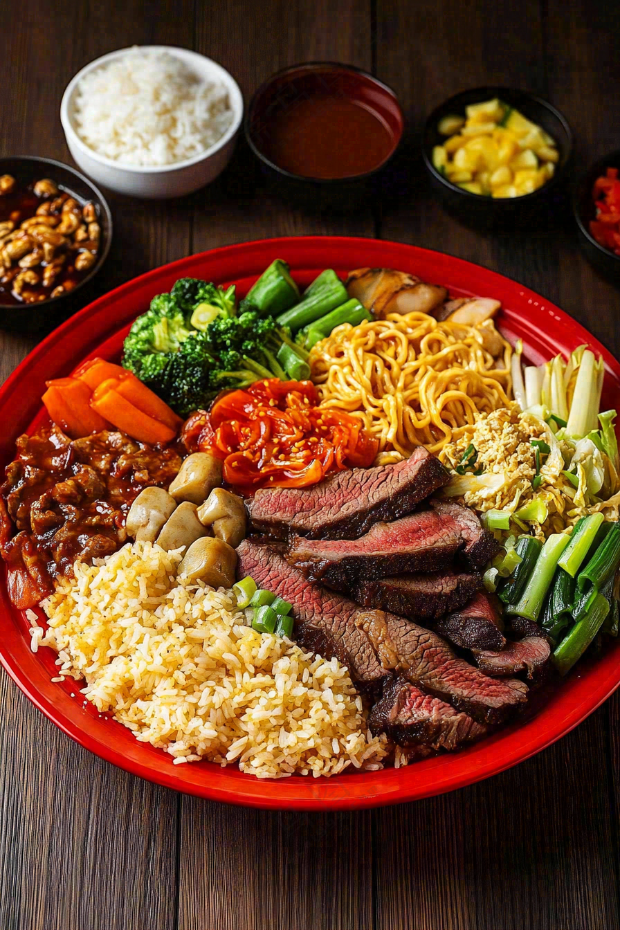 麻辣烫麻辣拌小吃美食摄影图