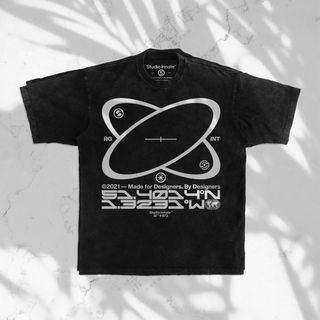 潮牌T恤短袖文化衫 平面vi提案样机